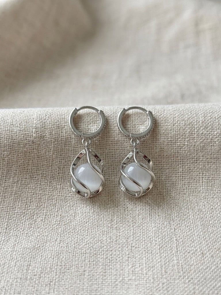 Moon Drop Earrings