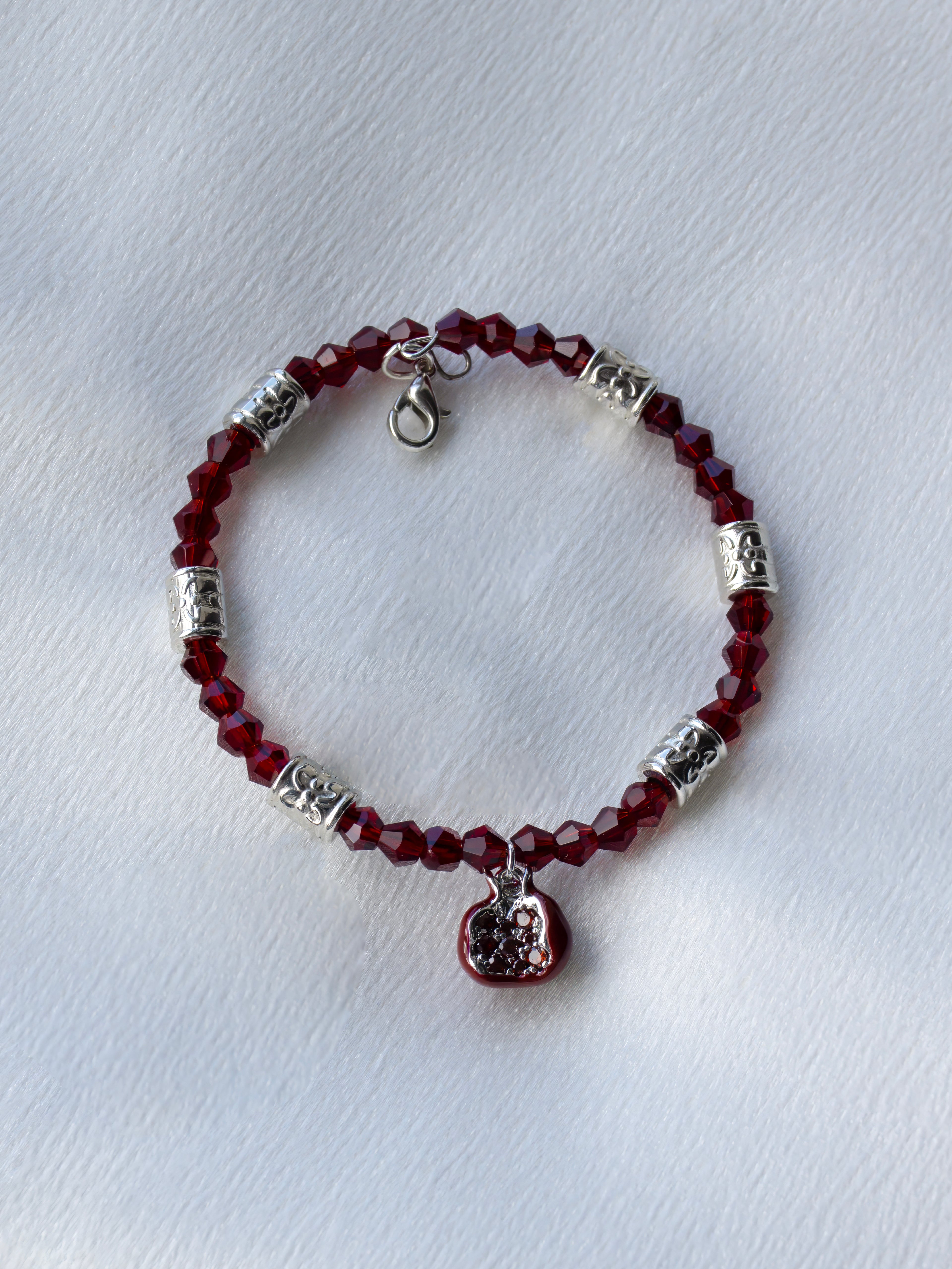 Garnet Kiss Bracelet