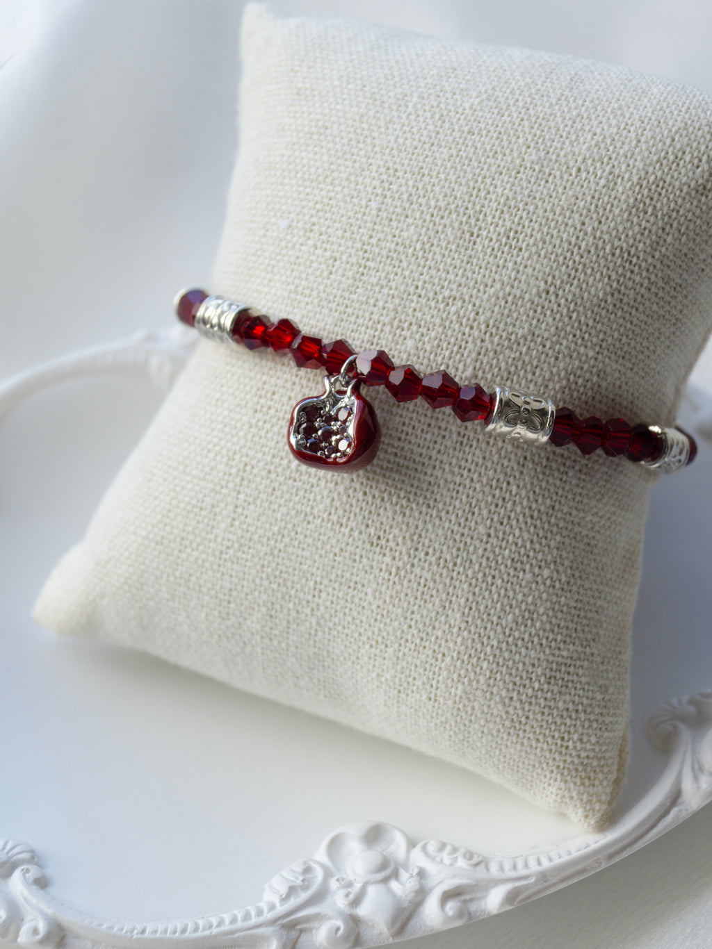 Garnet Kiss Bracelet