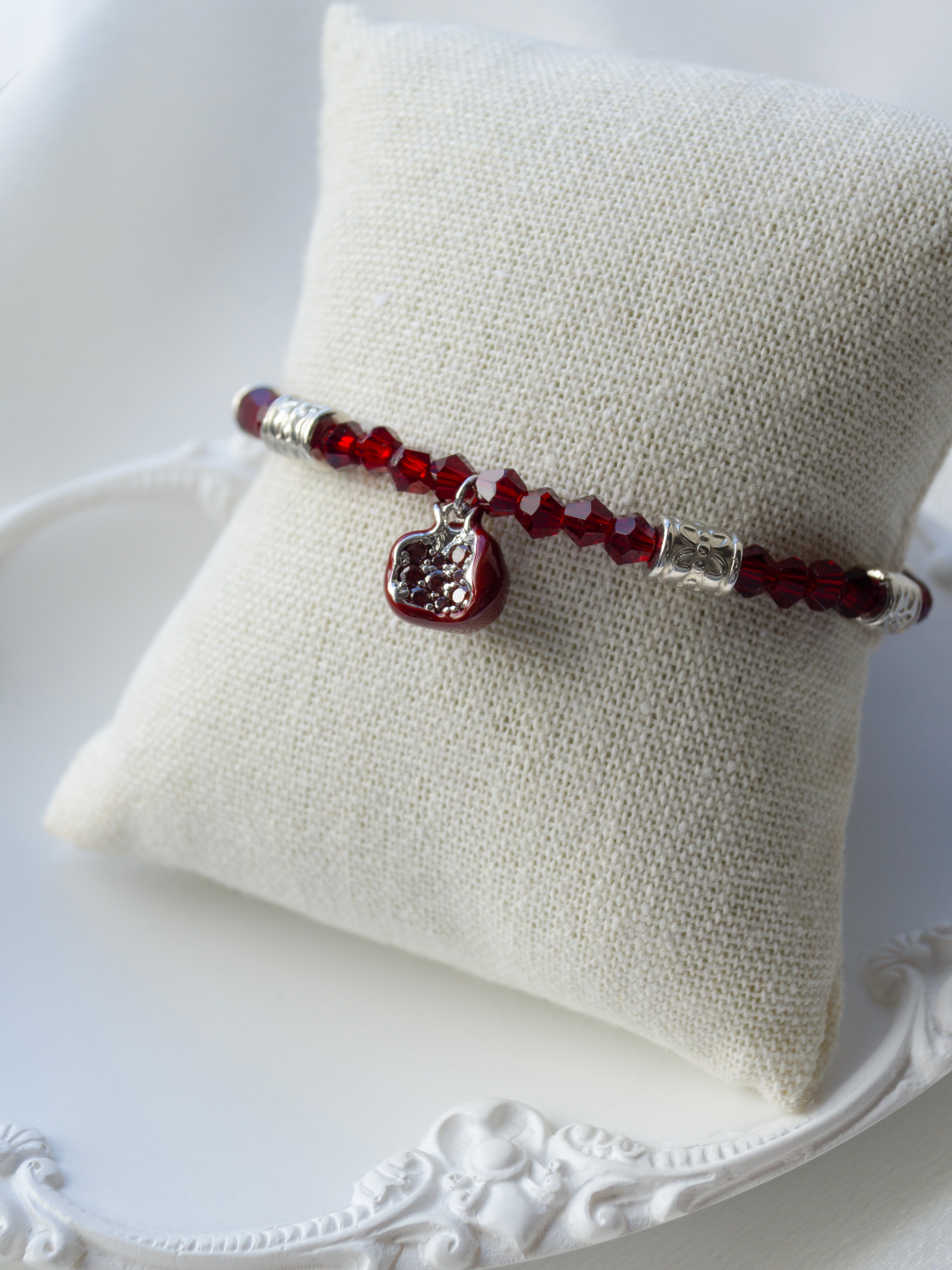 Garnet Kiss Bracelet