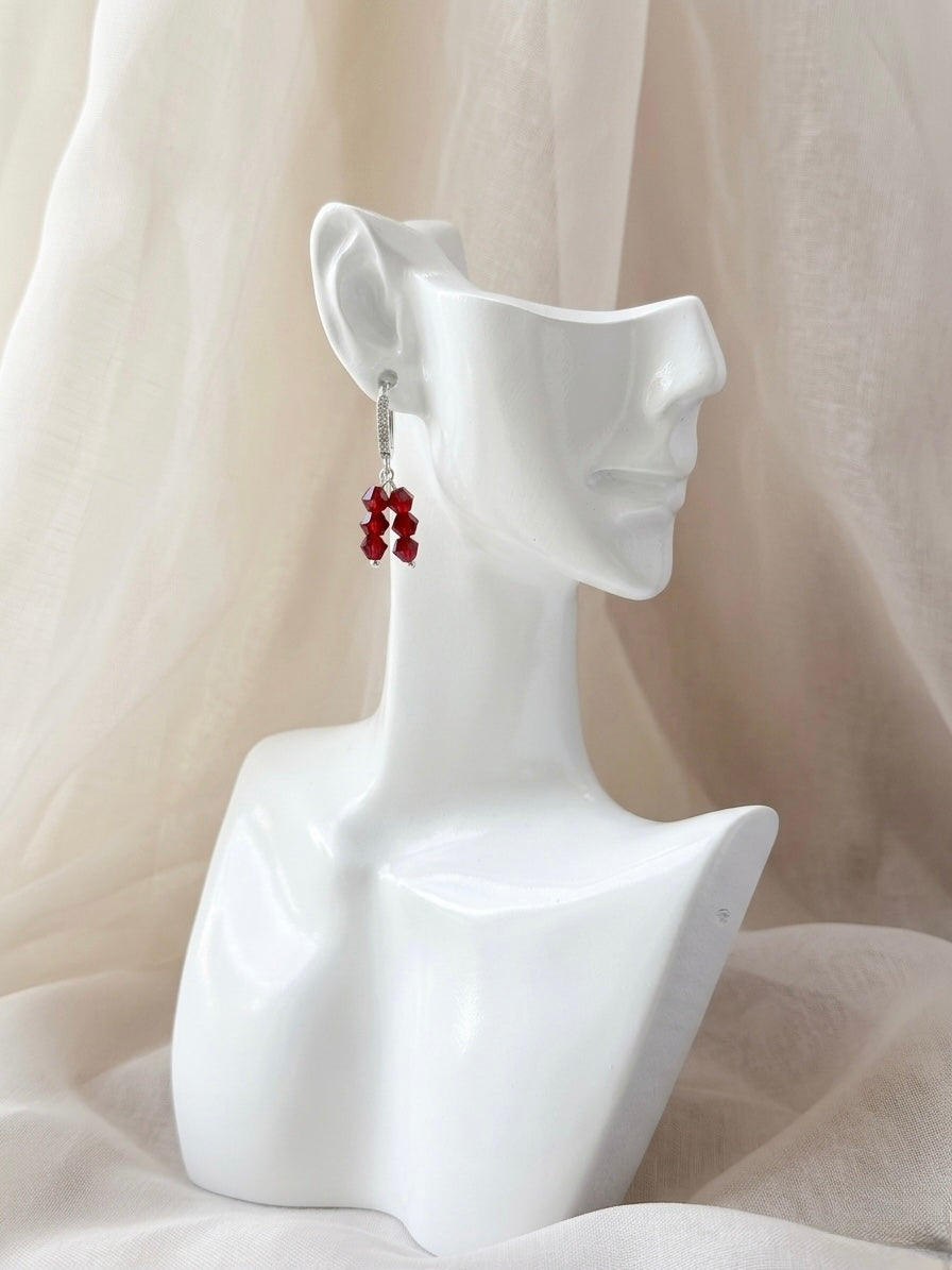 Ruby Muse Earrings