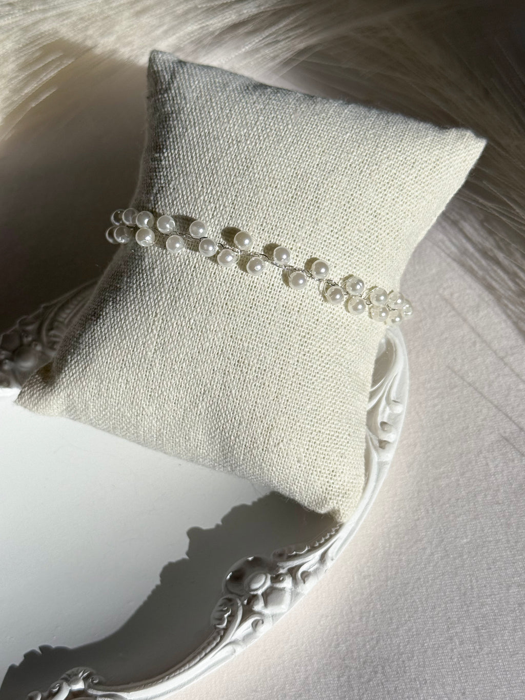 Silk Pearl Bracelet