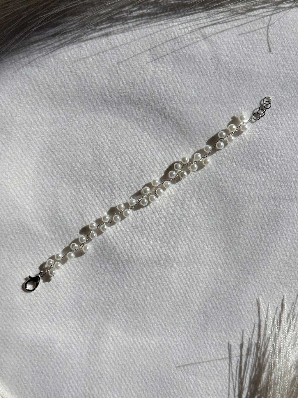 Silk Pearl Bracelet