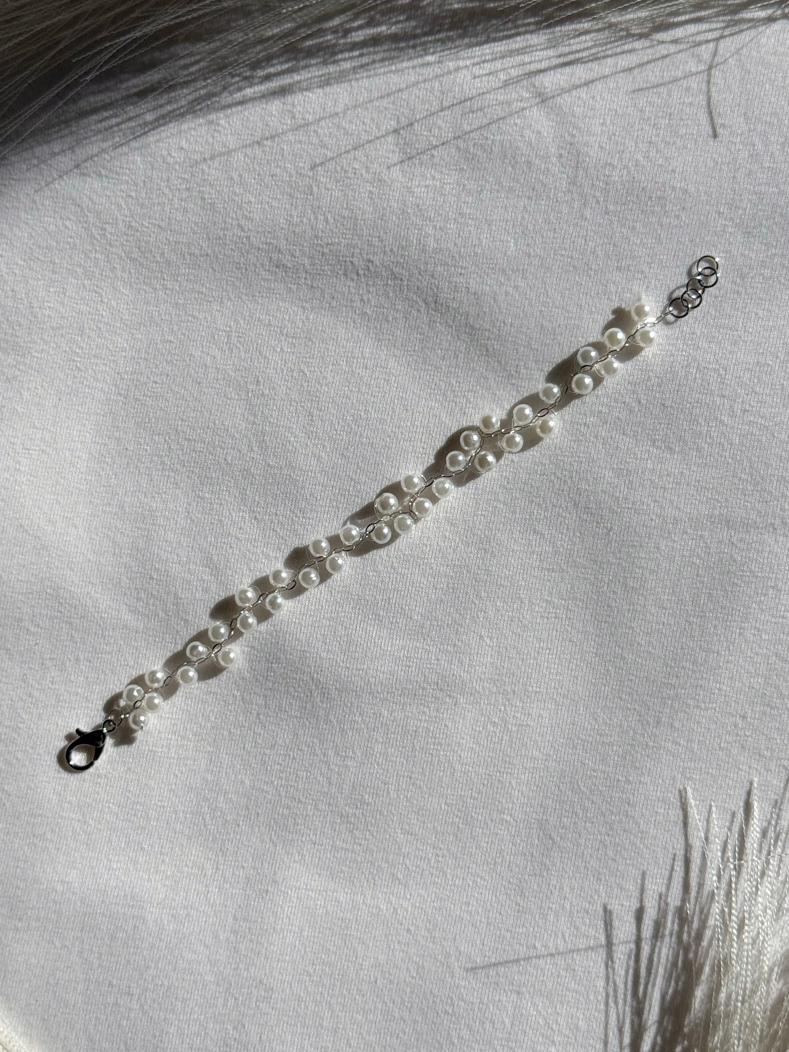 Silk Pearl Bracelet