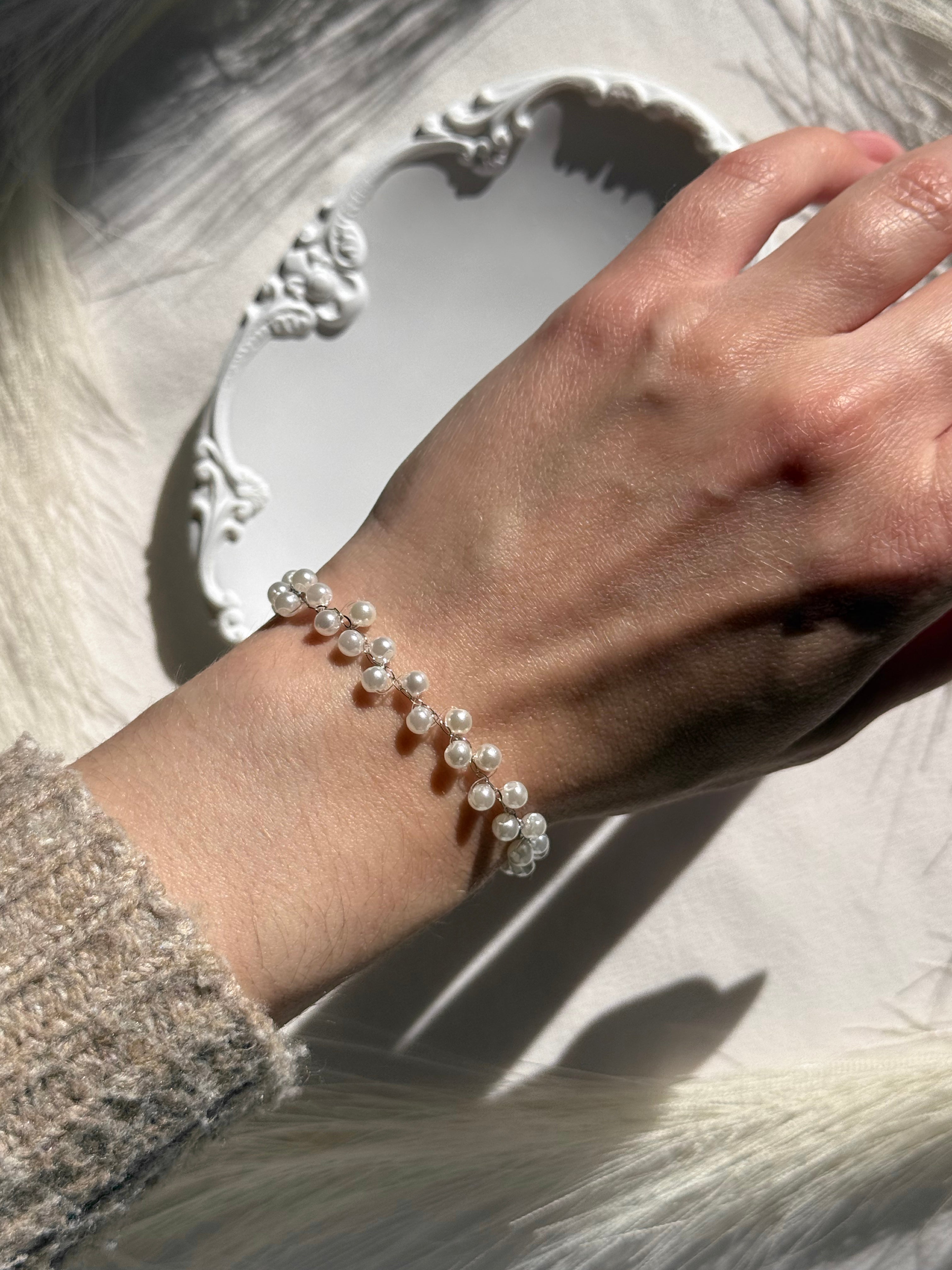 Silk Pearl Bracelet