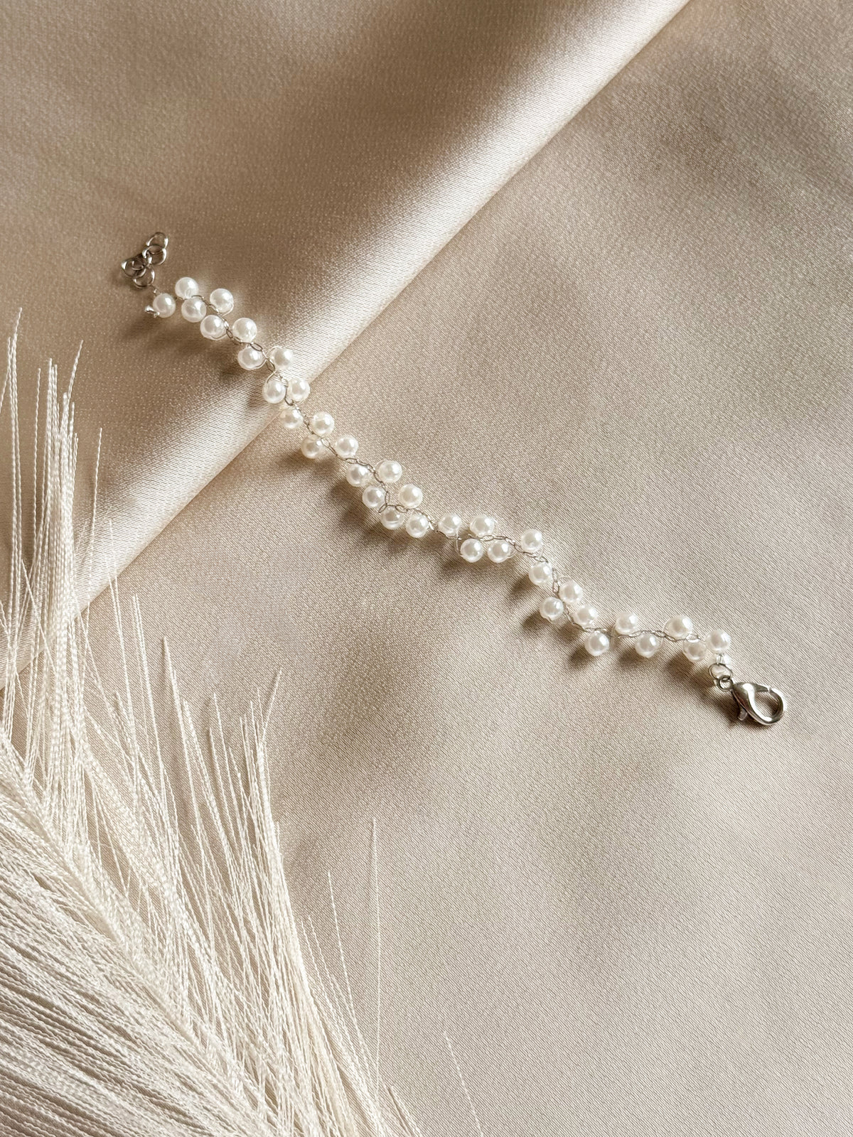 Silk Pearl Bracelet