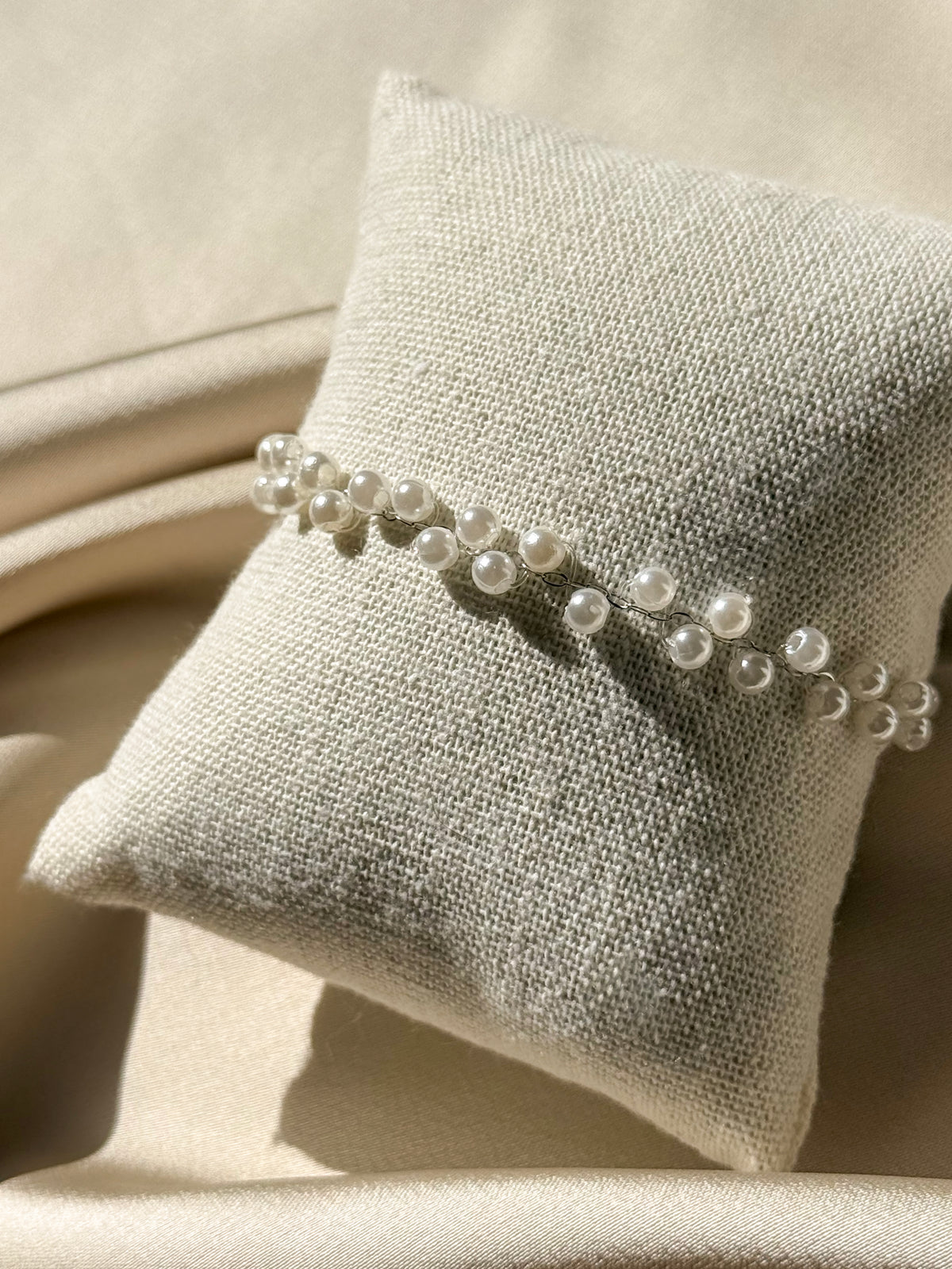 Silk Pearl Bracelet