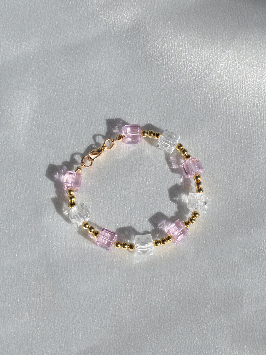 Pink Crystal Bracelet