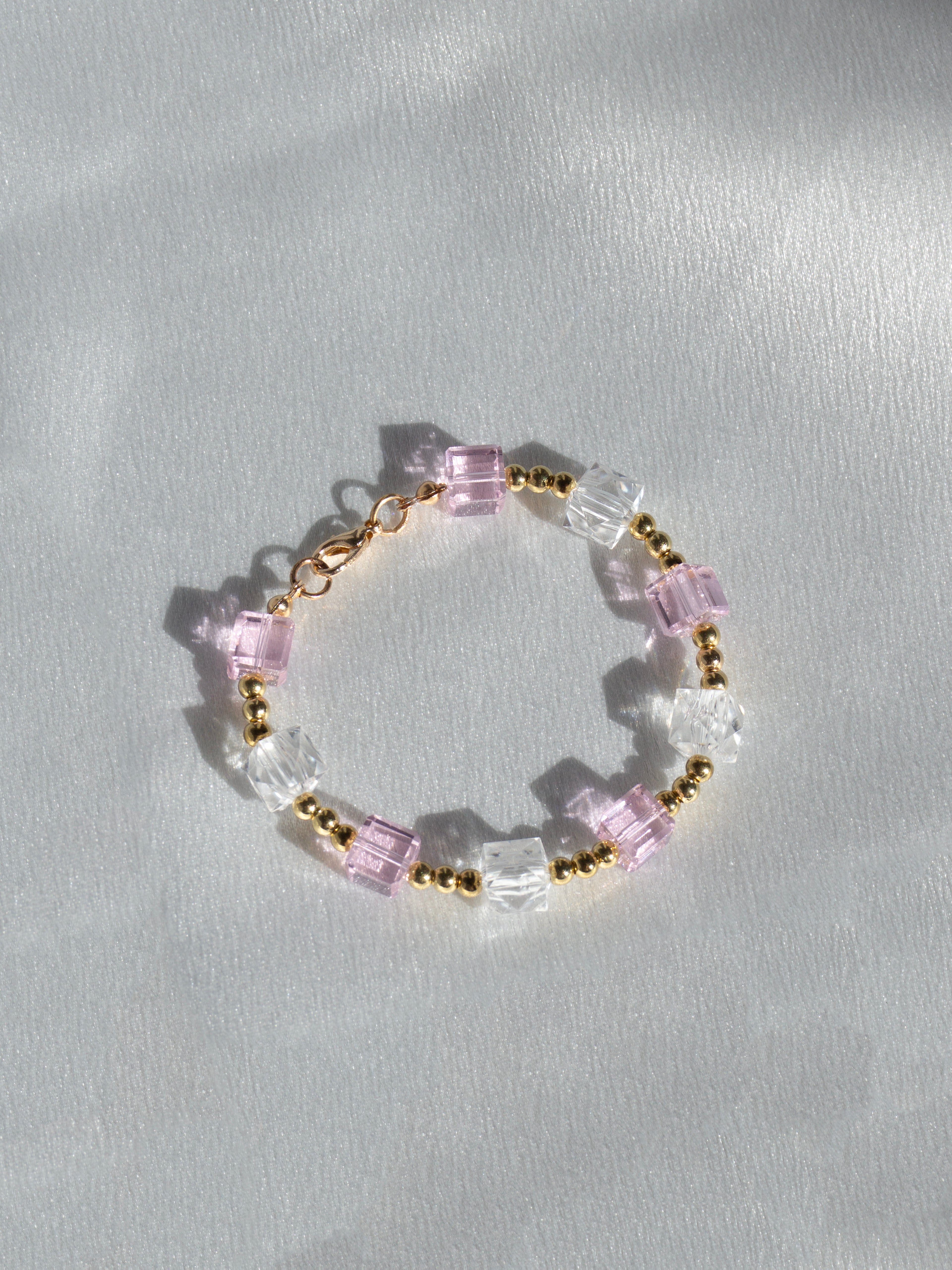 Pink Crystal Bracelet