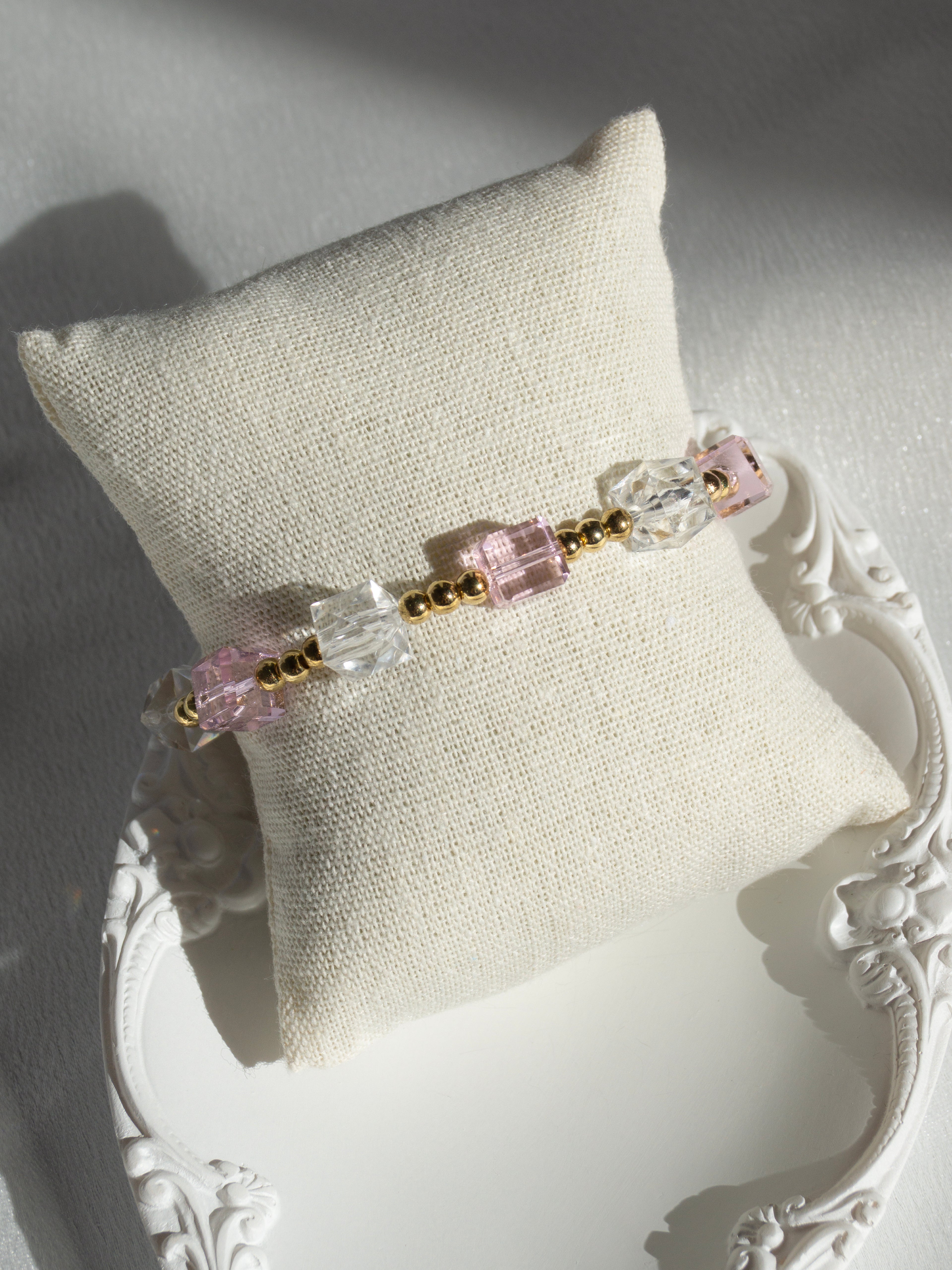 Pink Crystal Bracelet