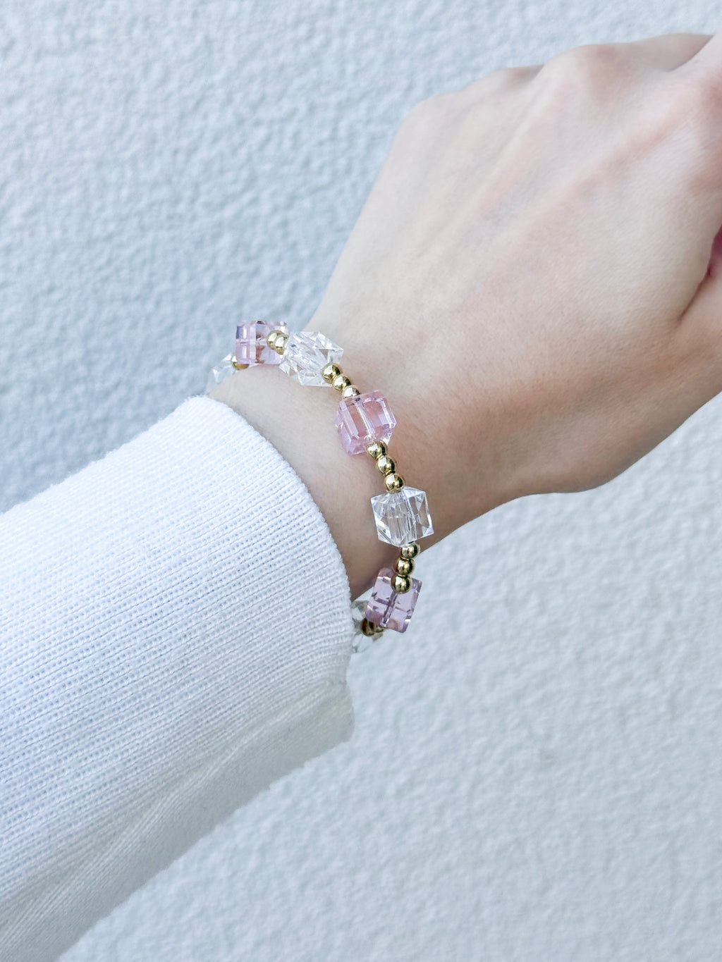 Pink Crystal Bracelet