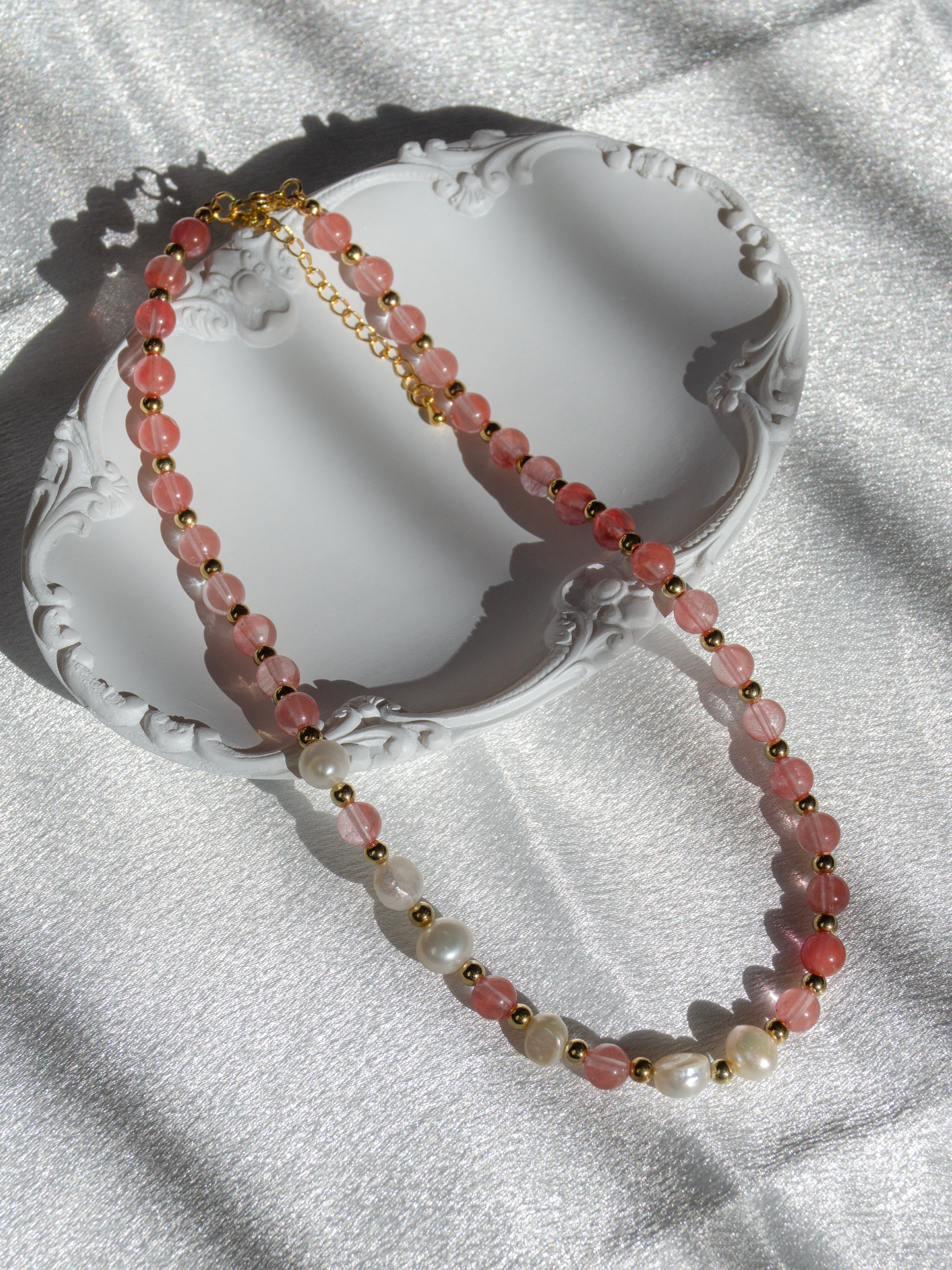 Rosé Lumière Necklace