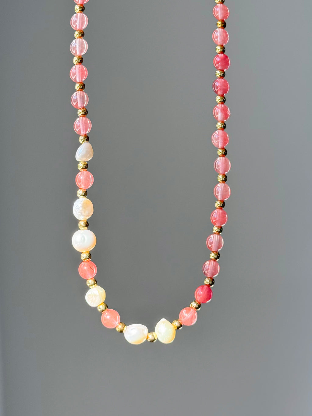 Rosé Lumière Necklace