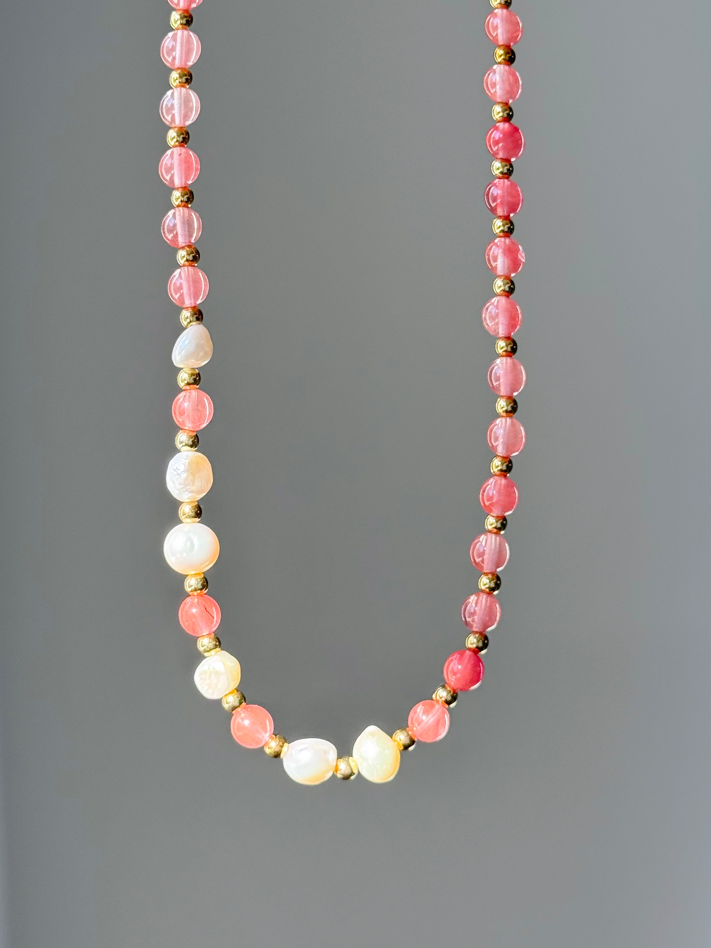 Rosé Lumière Necklace
