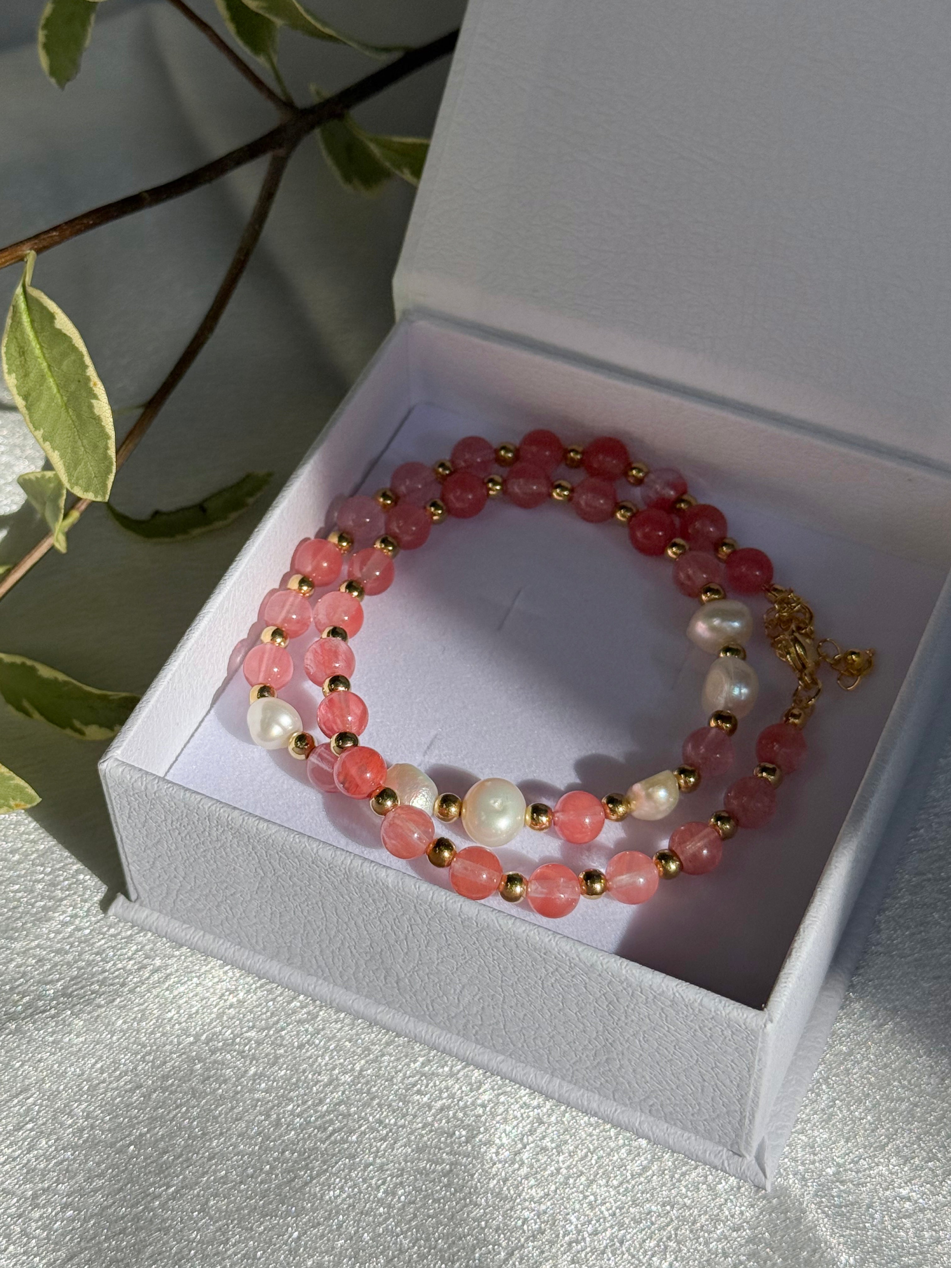 Rosé Lumière Necklace