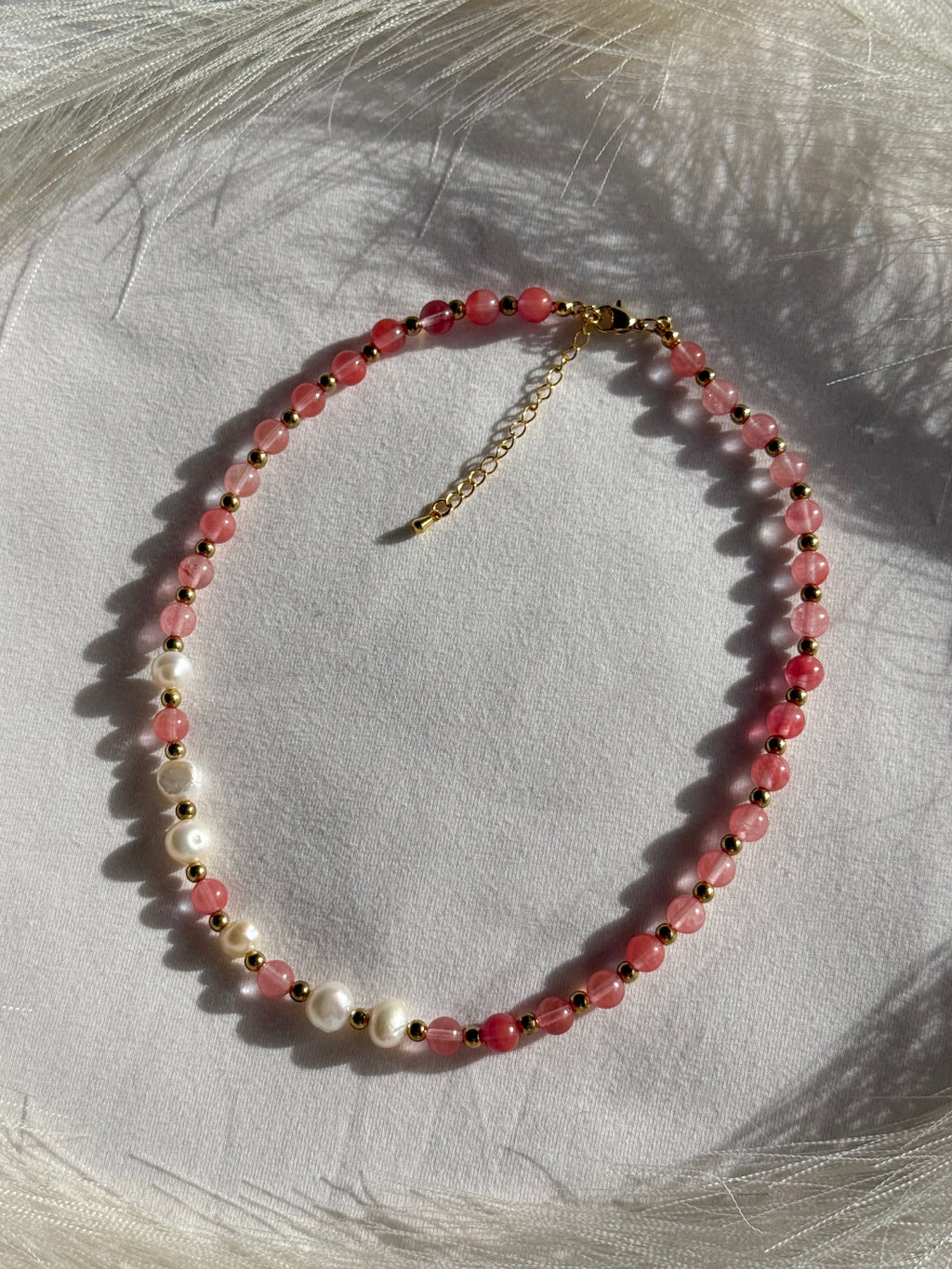 Rosé Lumière Necklace
