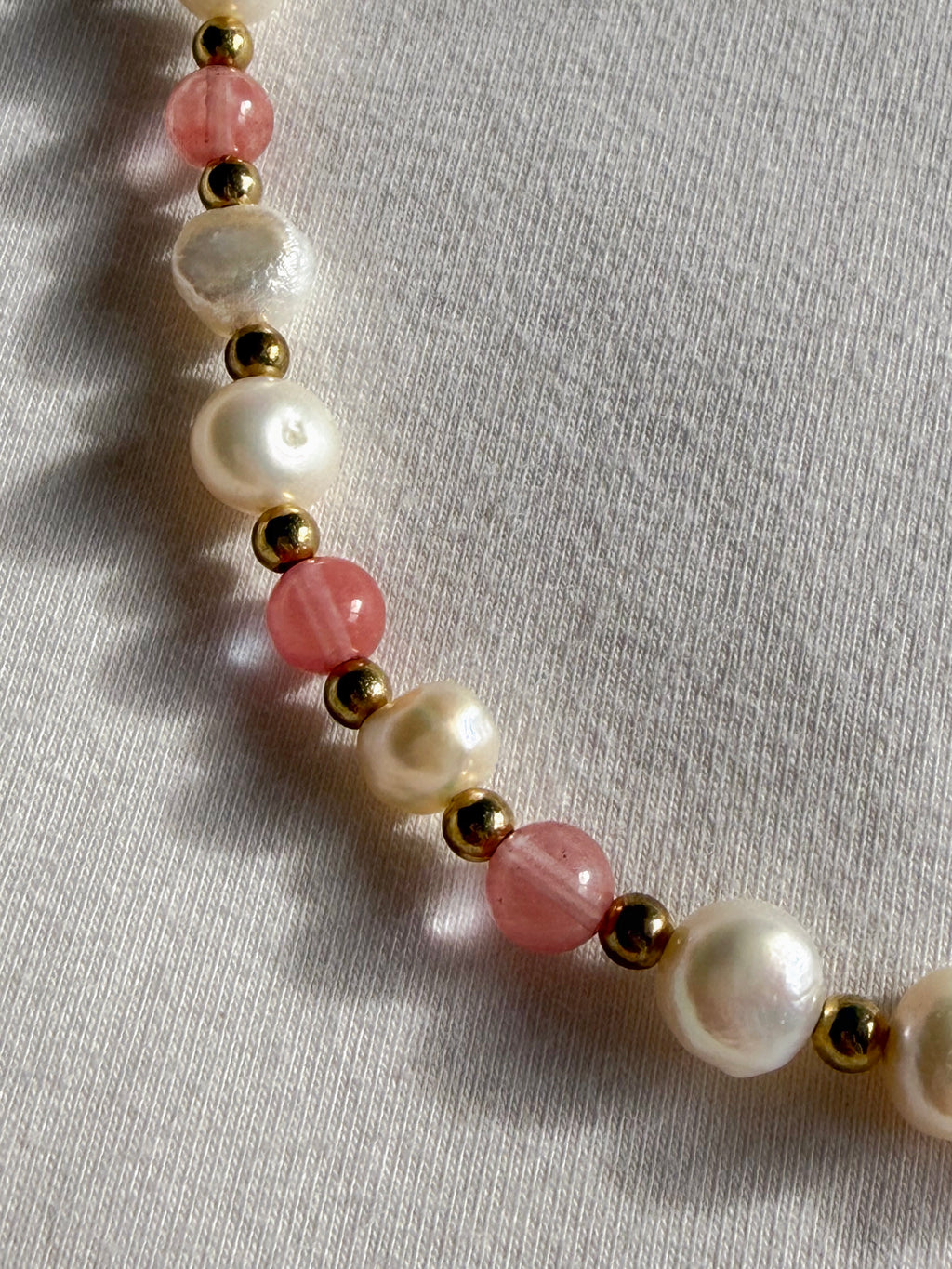 Rosé Lumière Necklace