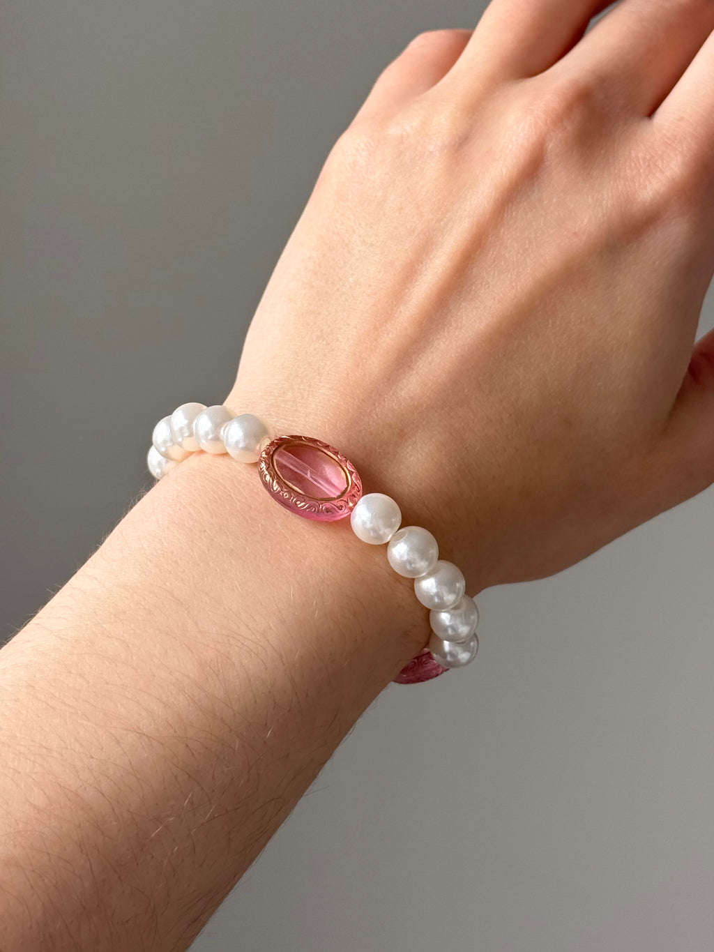 Rosé Opaline Bracelet