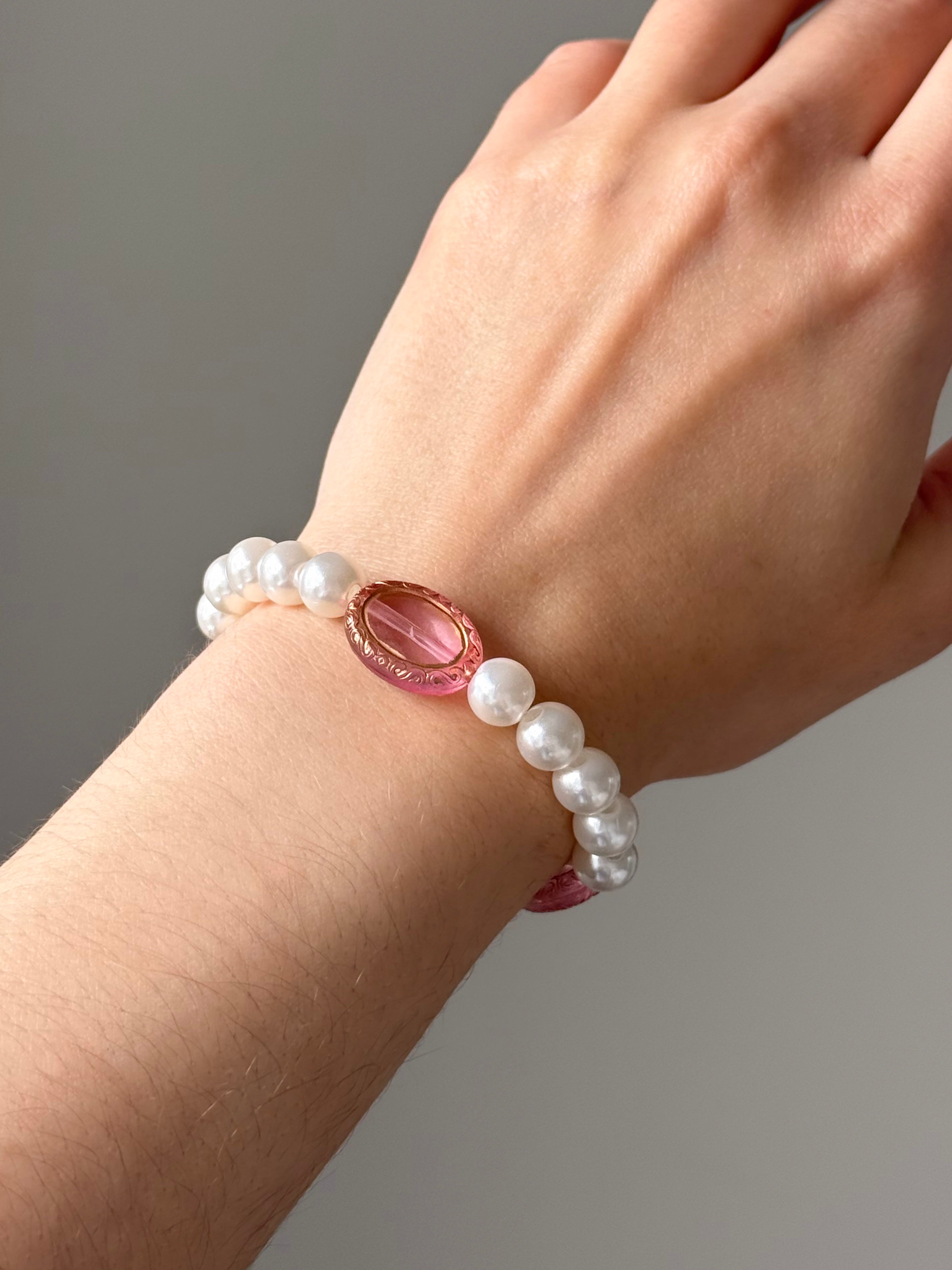Rosé Opaline Bracelet
