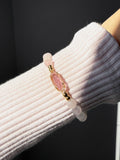 Rose Quartz Whisper Bracelet