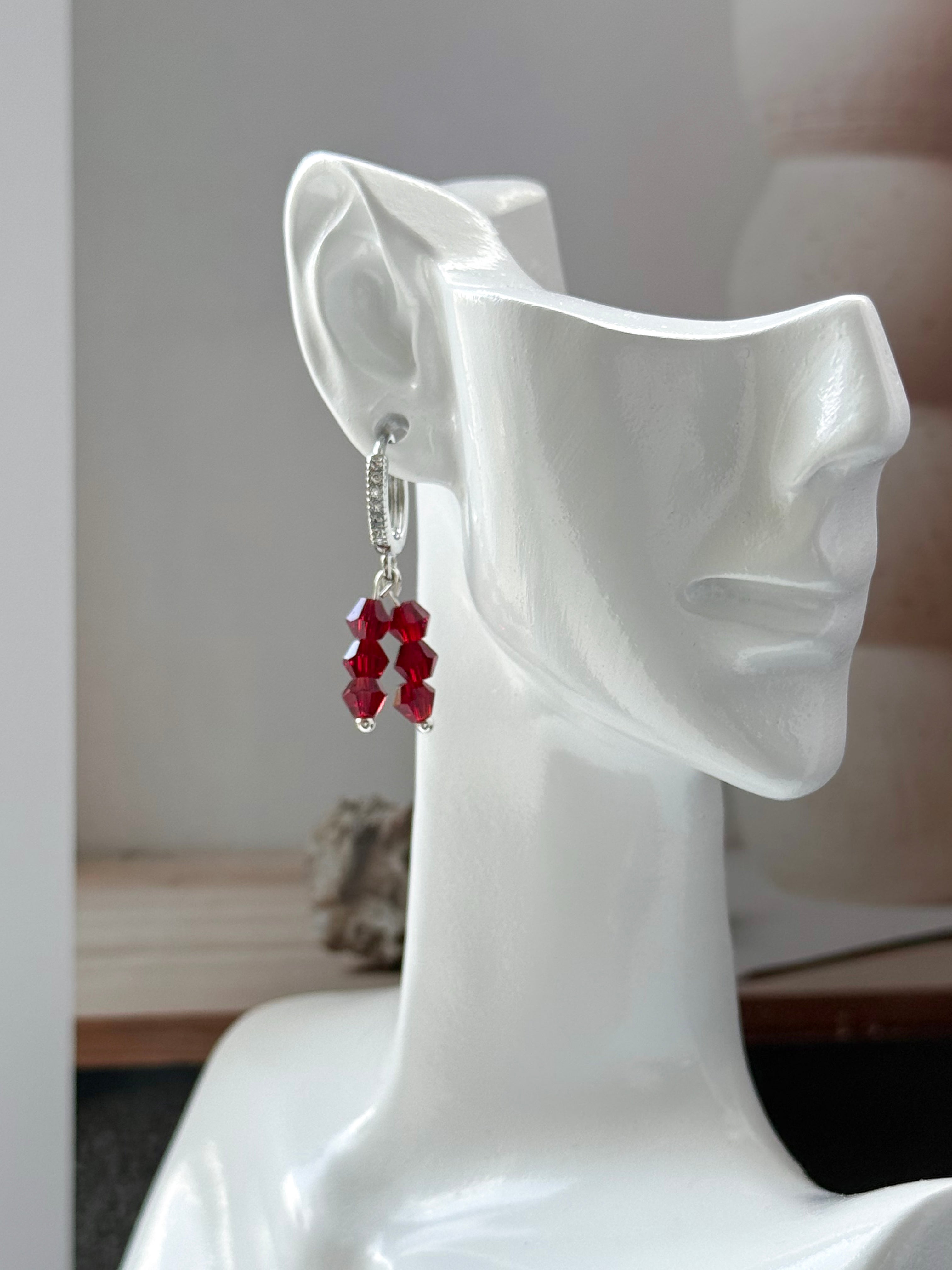 Ruby Muse Earrings