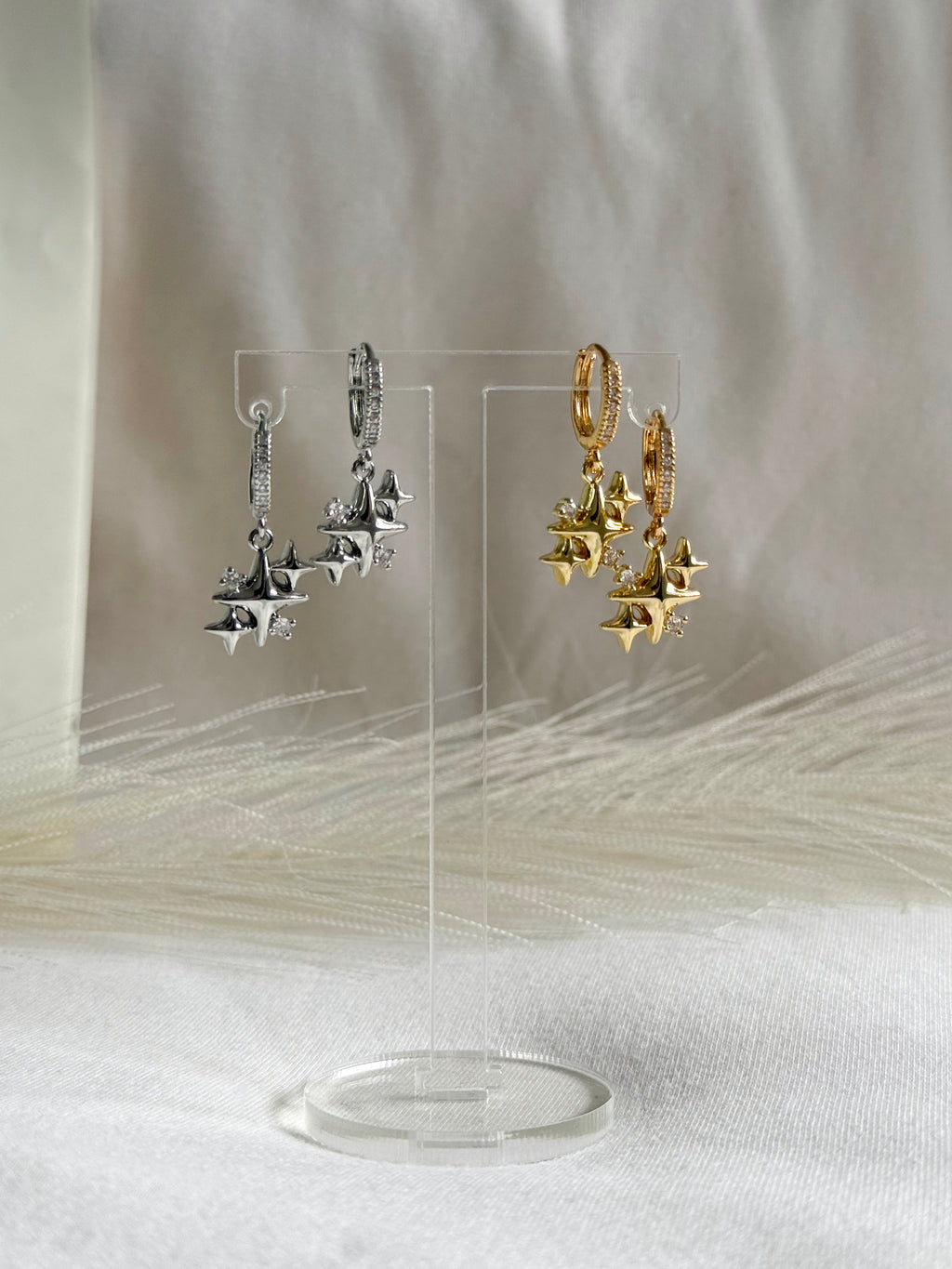 Midnight Spark Earrings