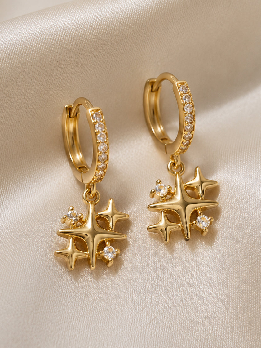 Midnight Spark Earrings
